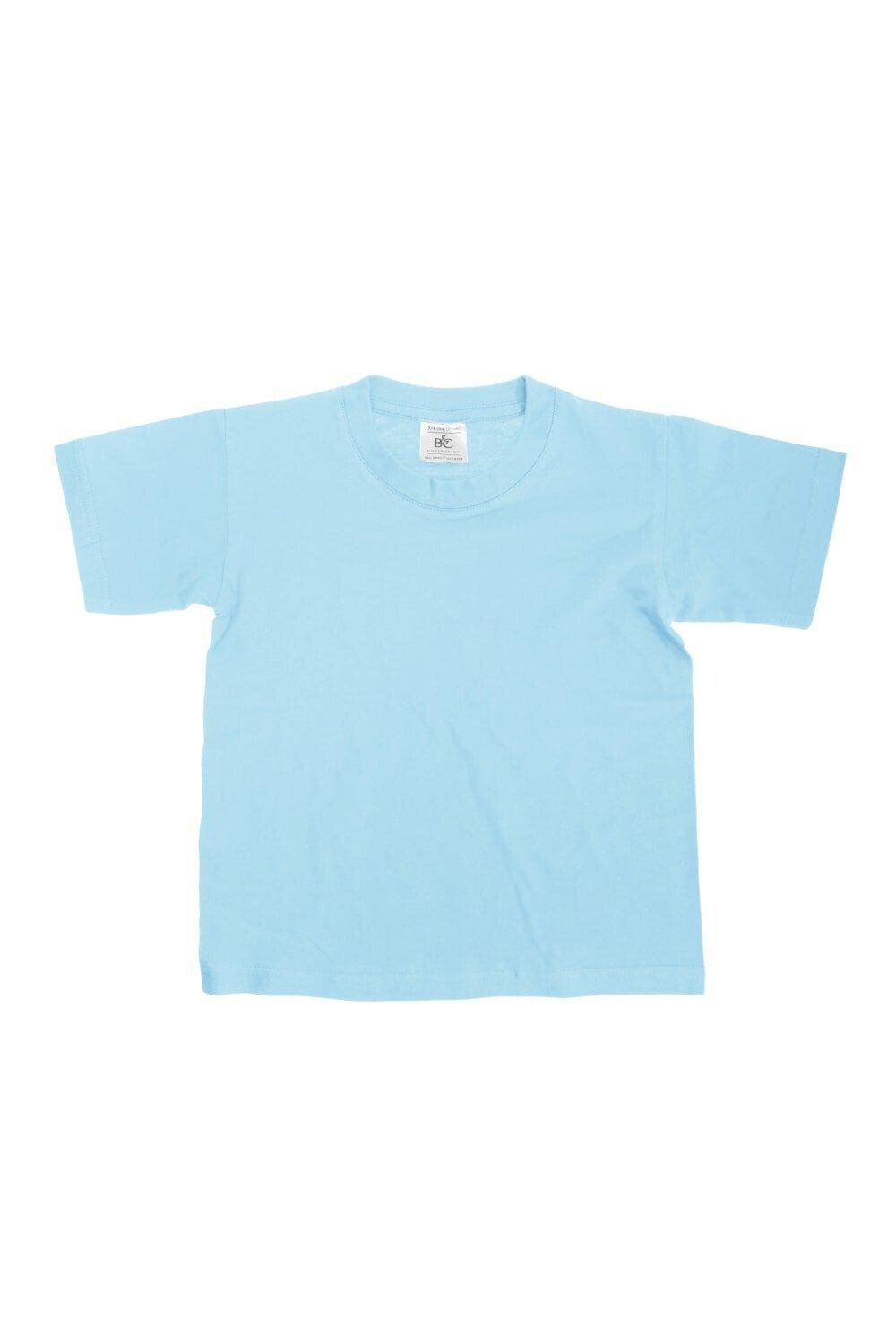 

Футболки с короткими рукавами Exact 150, набор из 2 шт. B&C, синий