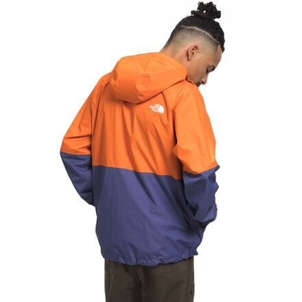 

Куртка Antora Rain с капюшоном мужская The North Face, цвет Mandarin/Cave Blue