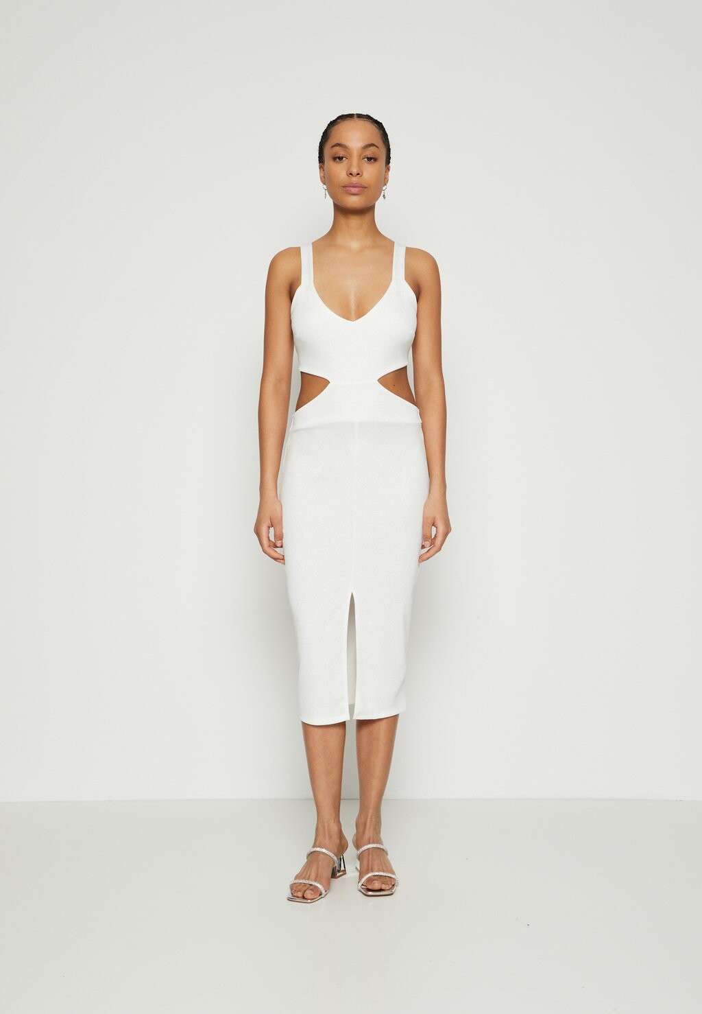 

Платье из джерси BRODIE CUT OUT MIDI WAL G., цвет white