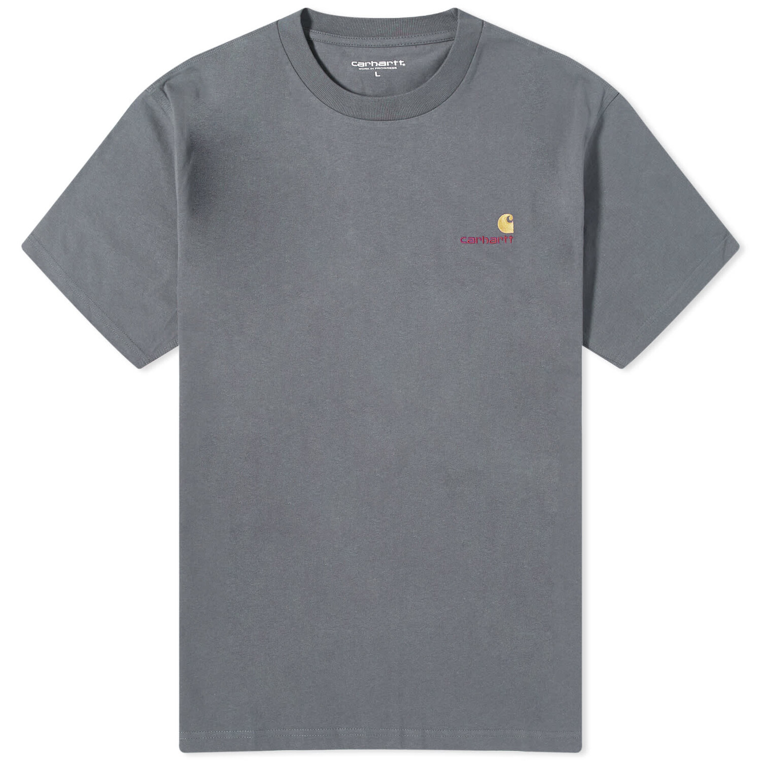 

Футболка Carhartt Wip American Script, цвет Zeus