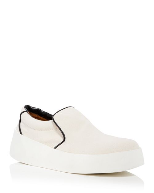

Мужские хлопковые слипоны JW Anderson, цвет Ivory/Cream