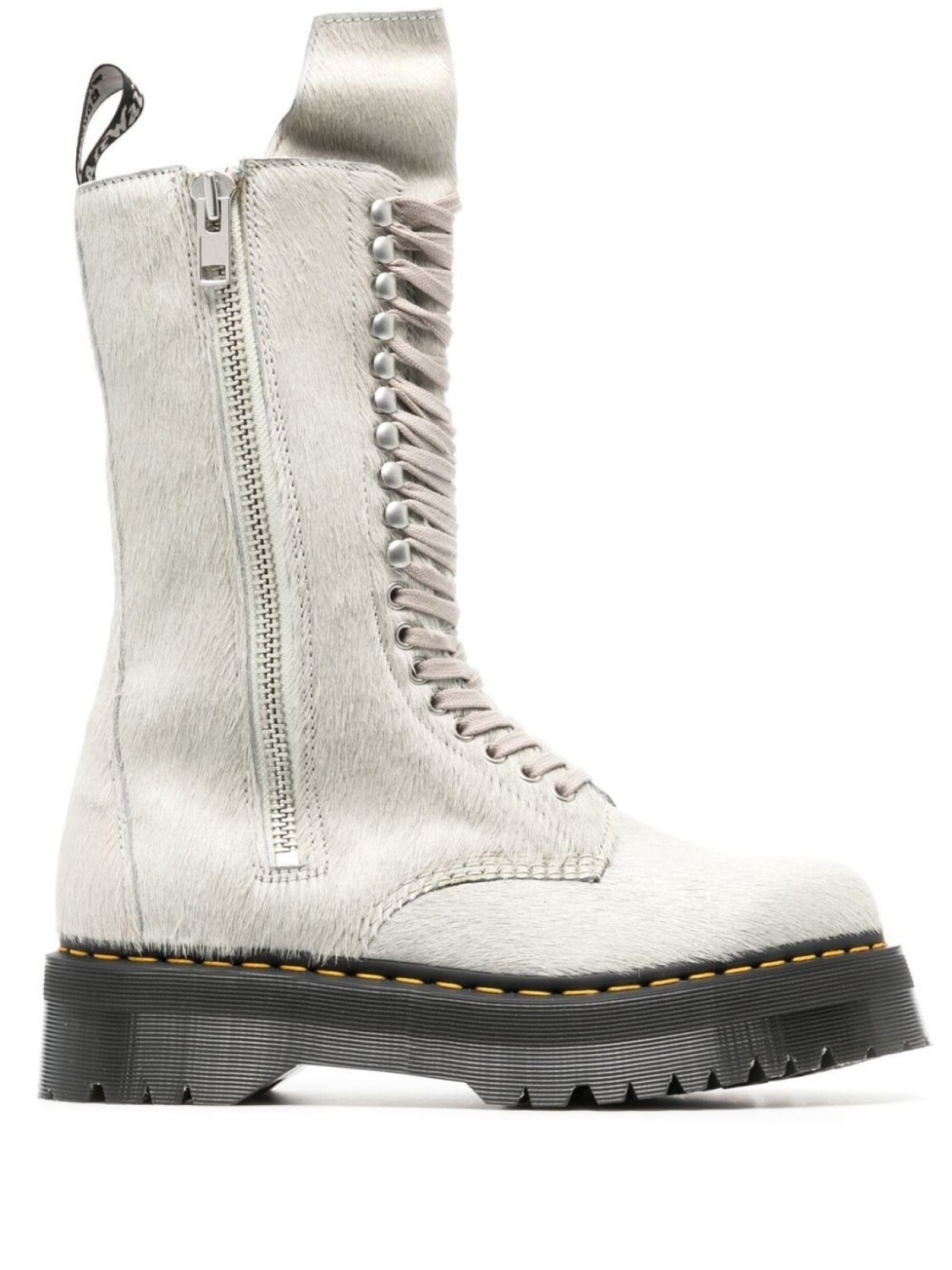 

Rick Owens ботинки на шнуровке, серый