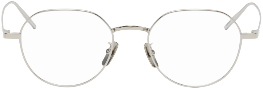 Серебряные круглые очки Givenchy цена и фото