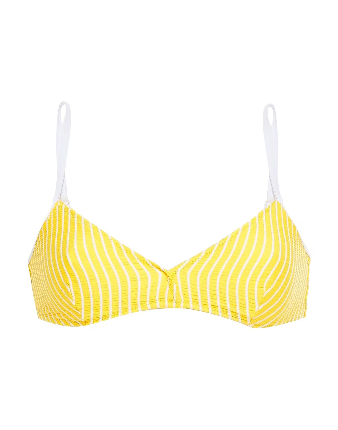 

Верх бикини Solid & Striped, желтый