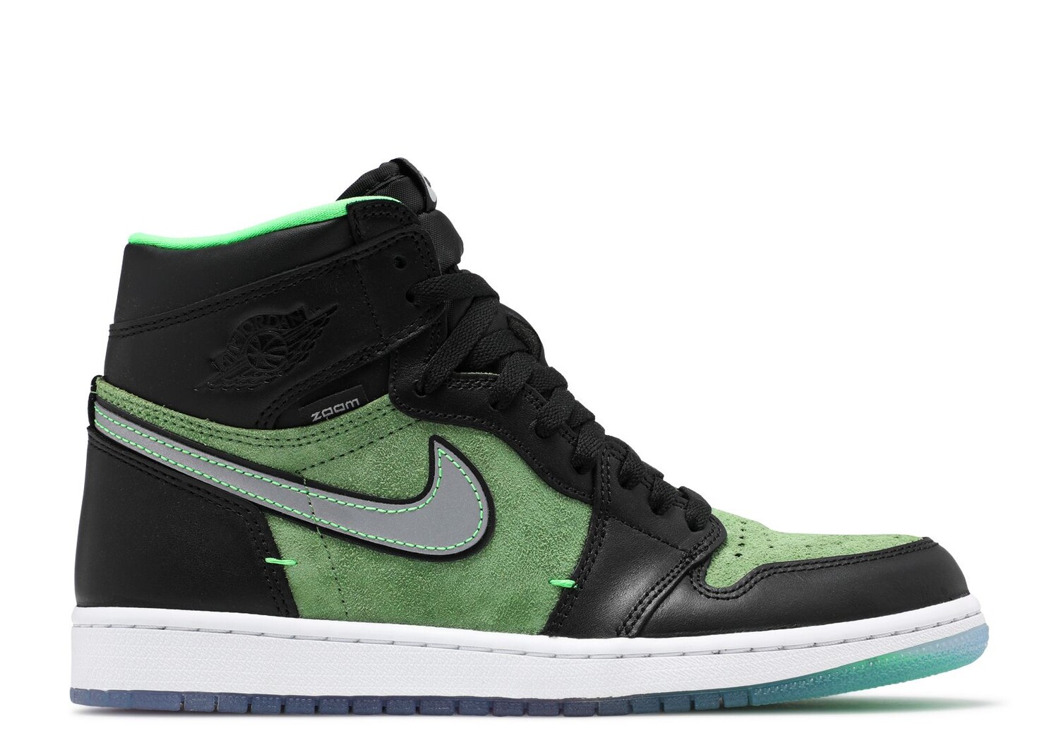 

Кроссовки Air Jordan Air Jordan 1 High Zoom 'Zen Green', зеленый