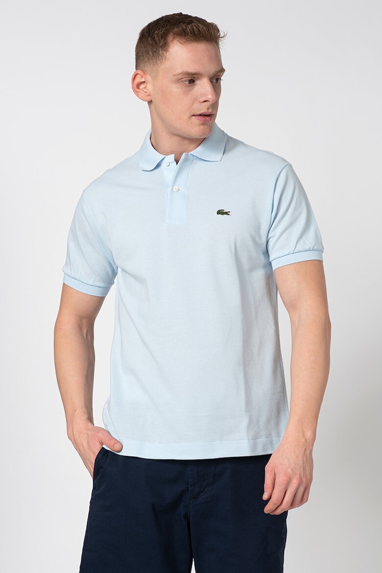 

Футболка из пике с воротником Lacoste, синий