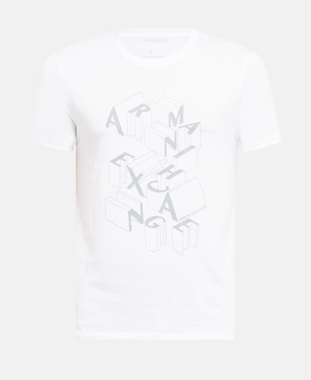 

Футболка Armani Exchange, белый