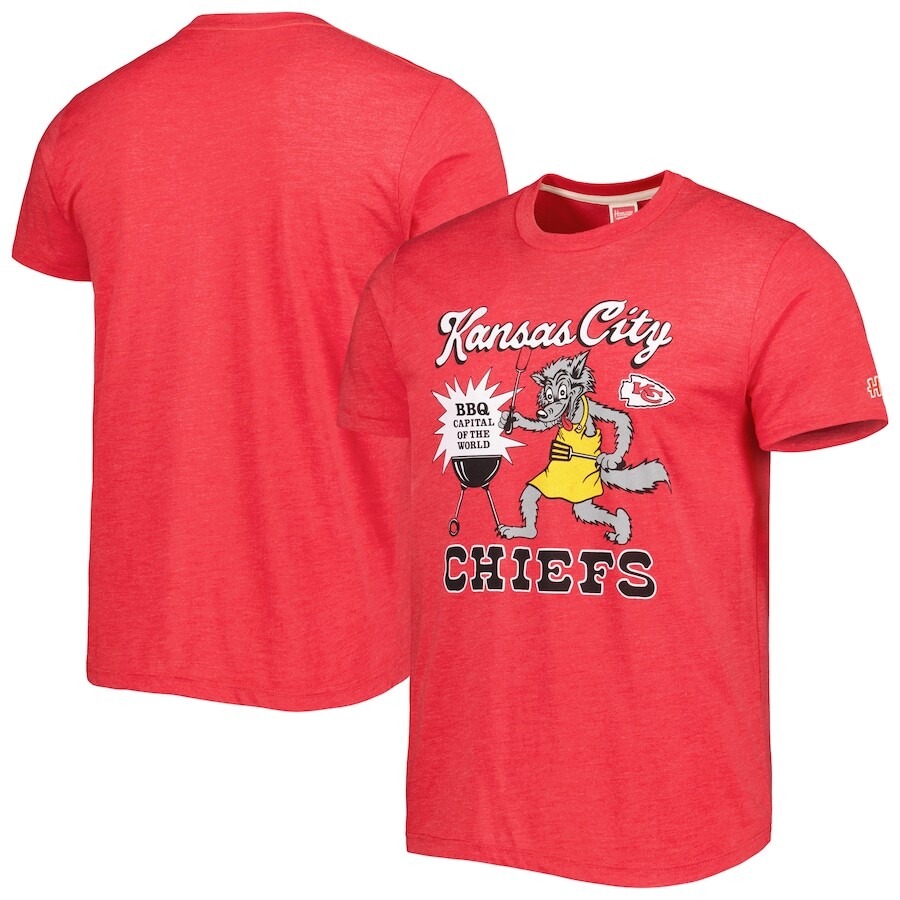

Футболка с коротким рукавом Homage Kansas City Chiefs, красный