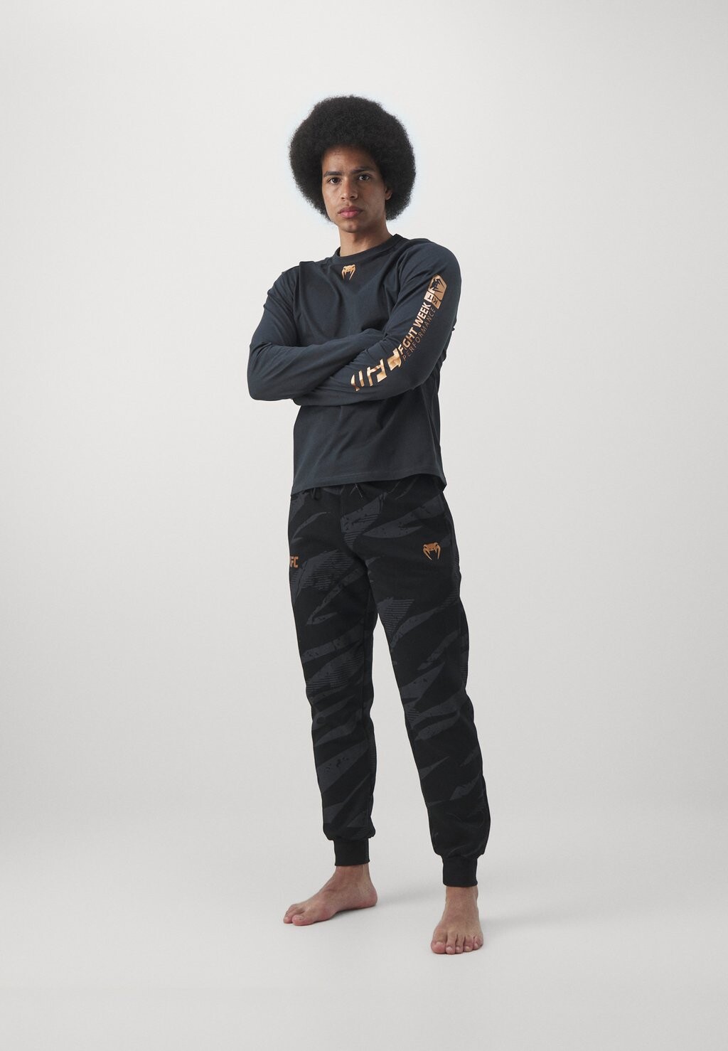

Спортивные брюки Ufc Fight Week 3.0 Joggers Venum, черные