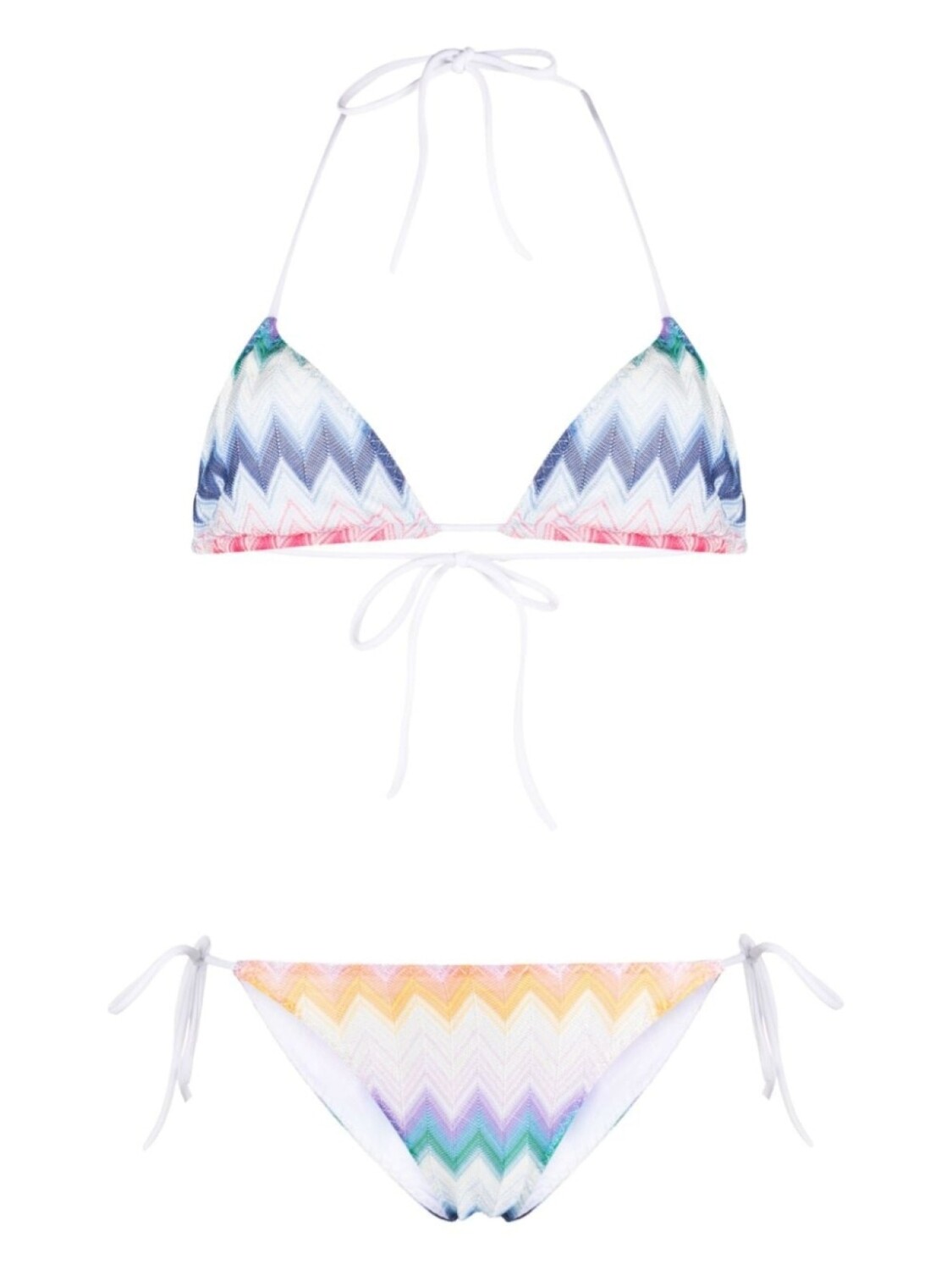 

Missoni бикини с узором зигзаг, синий