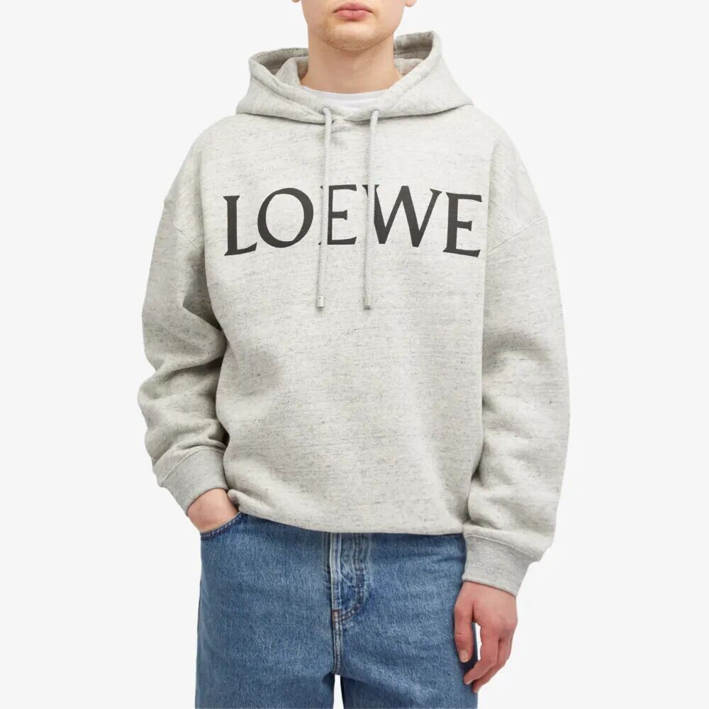 

Loewe Худи с логотипом, серый