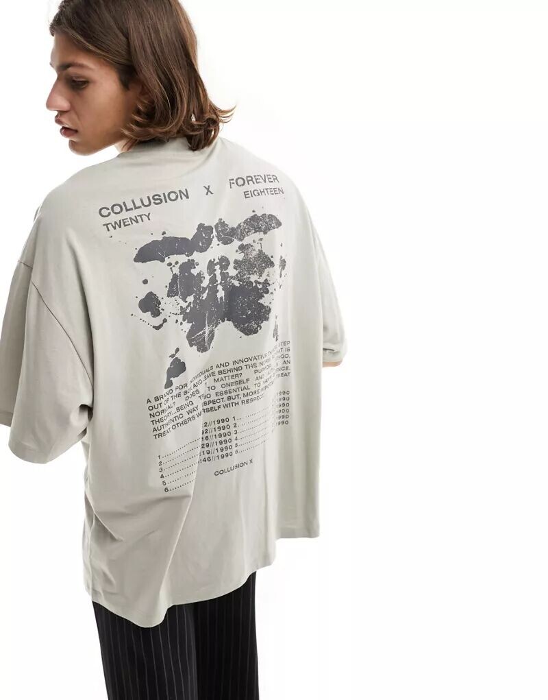 

Футболка с принтом COLLUSION Forever