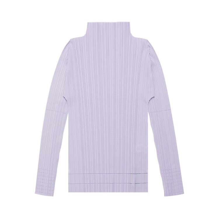 

Топ Pleats Please Issey Miyake Soft Pleats 'Light Purple', фиолетовый