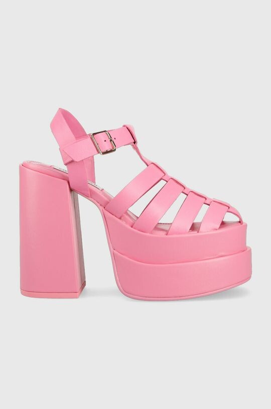 

Кожаные босоножки Carlita Steve Madden, розовый