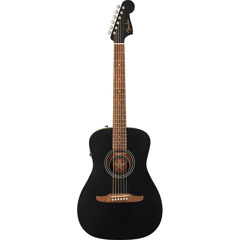 цена Акустическая гитара Fender Joe Strummer Campfire Electric Guitar, Walnut Fingerboard, Matte Black