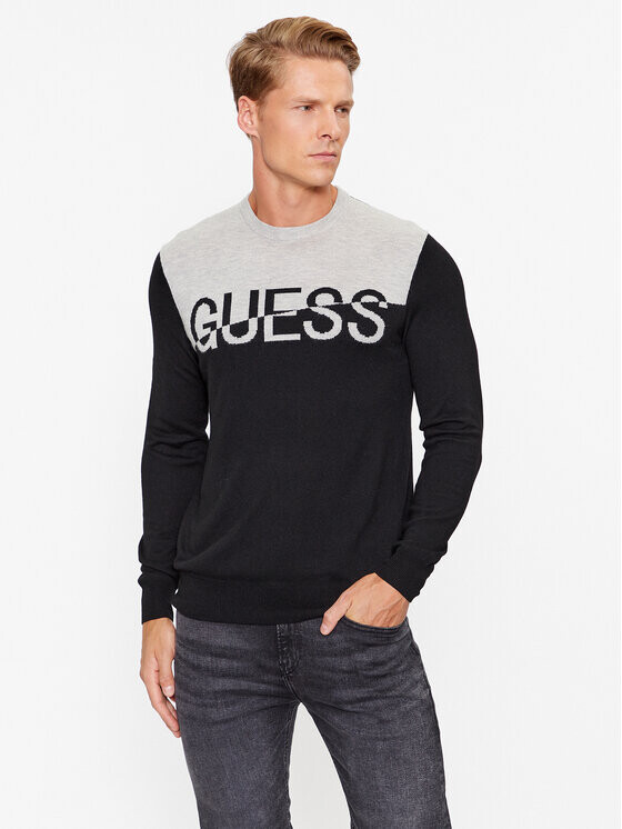 

Свитер обычного кроя Guess, черный