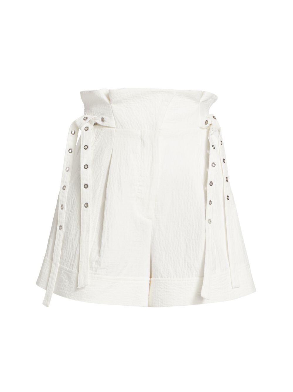 

Хлопковые шорты из бумажного мешка 3.1 Phillip Lim, белый