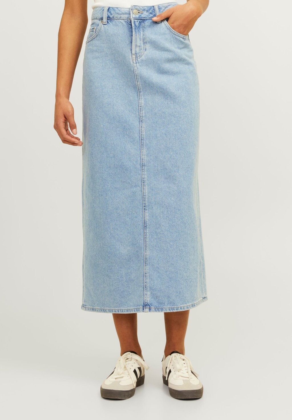 

Джинсовая юбка JXAURA LONG SKIRT JJXX, Светло-синий