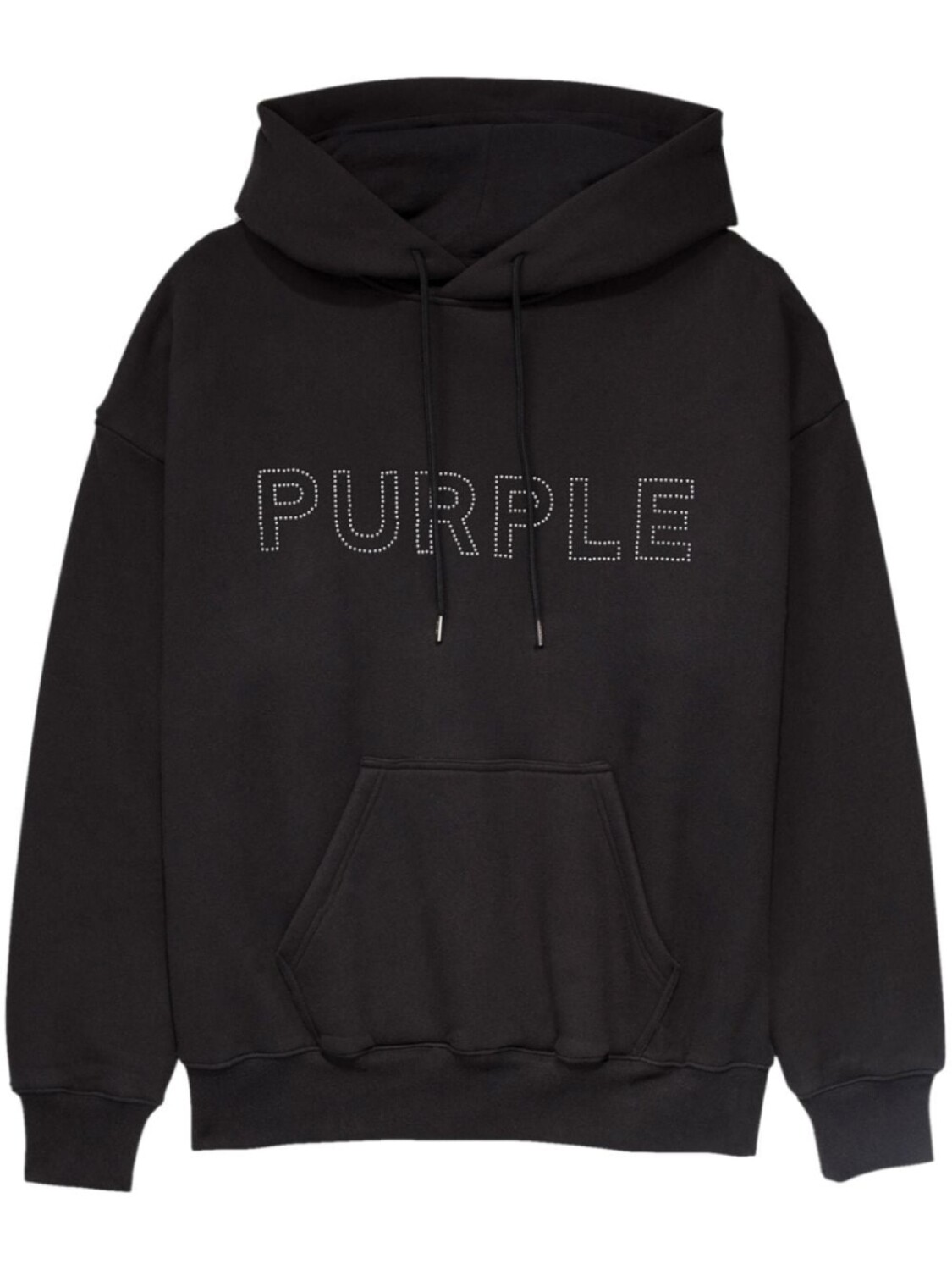 

Purple Brand флисовое худи с логотипом, черный