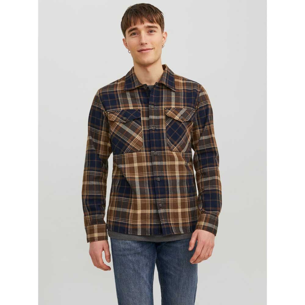 

Рубашка Jack & Jones Eddie, коричневый
