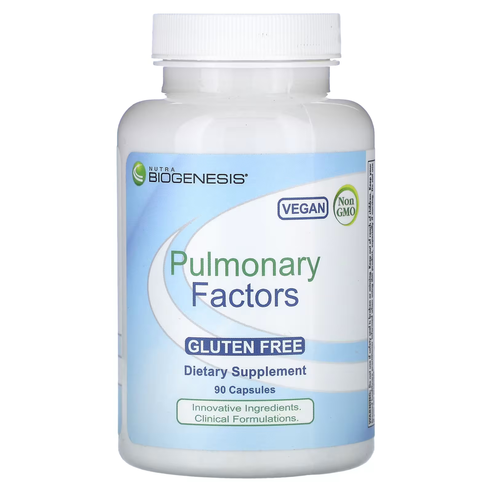 Пищевая добавка Nutra BioGenesis Pulmonary Factors, 90 капсул