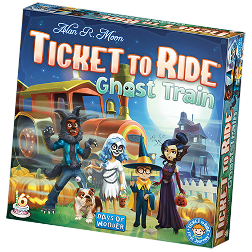 Настольная игра Ticket To Ride – Ghost Train (First Journey) european ticket to ride english interactive game european train journey chess game