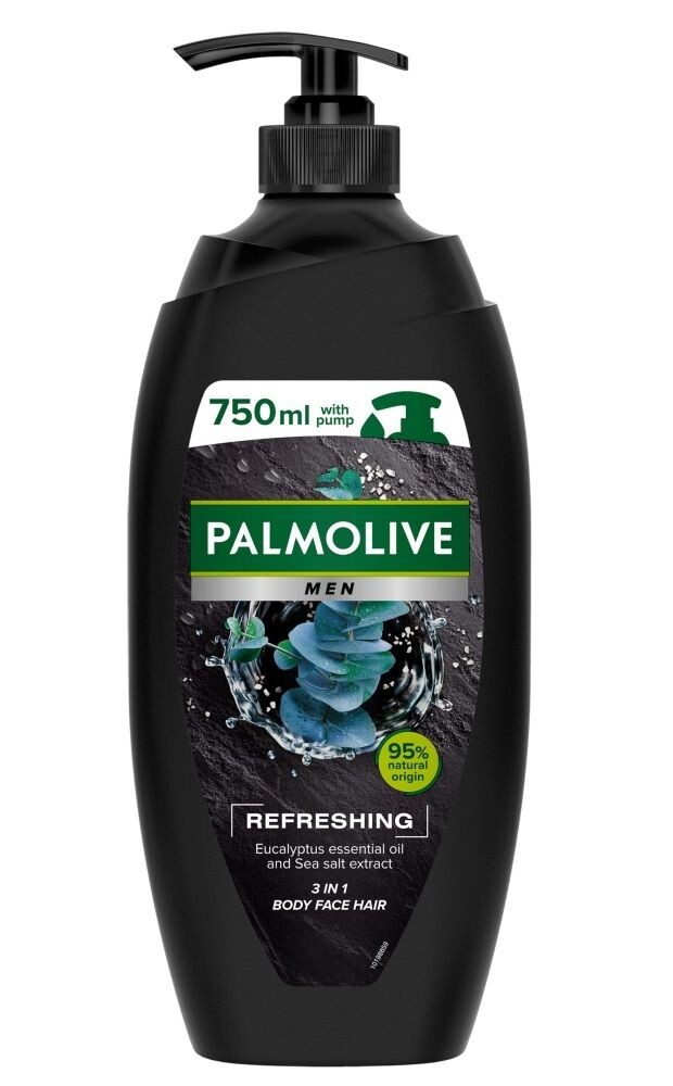 

Palmolive Men Refreshing гель для душа, 750 ml