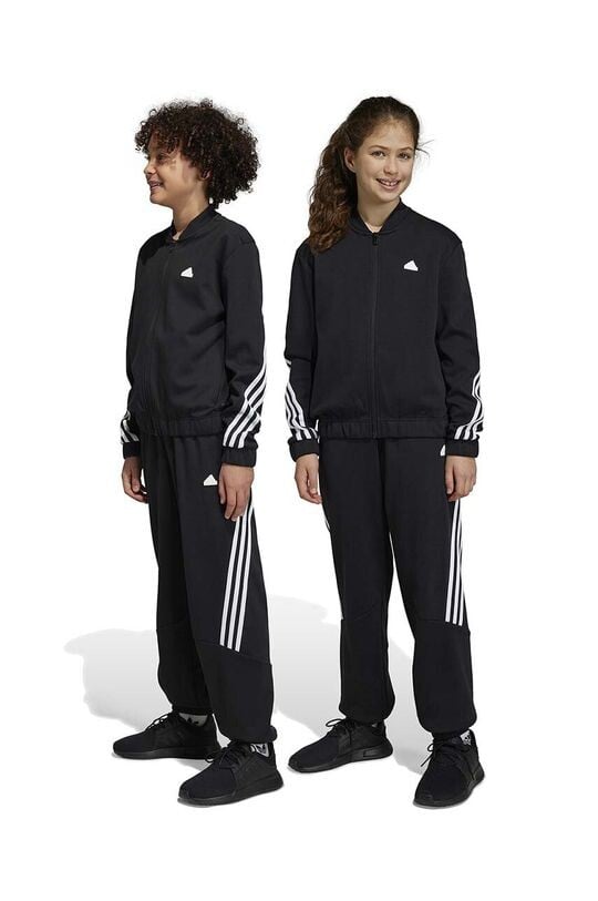

adidas Детский спортивный костюм U FI 3S TGTH, черный