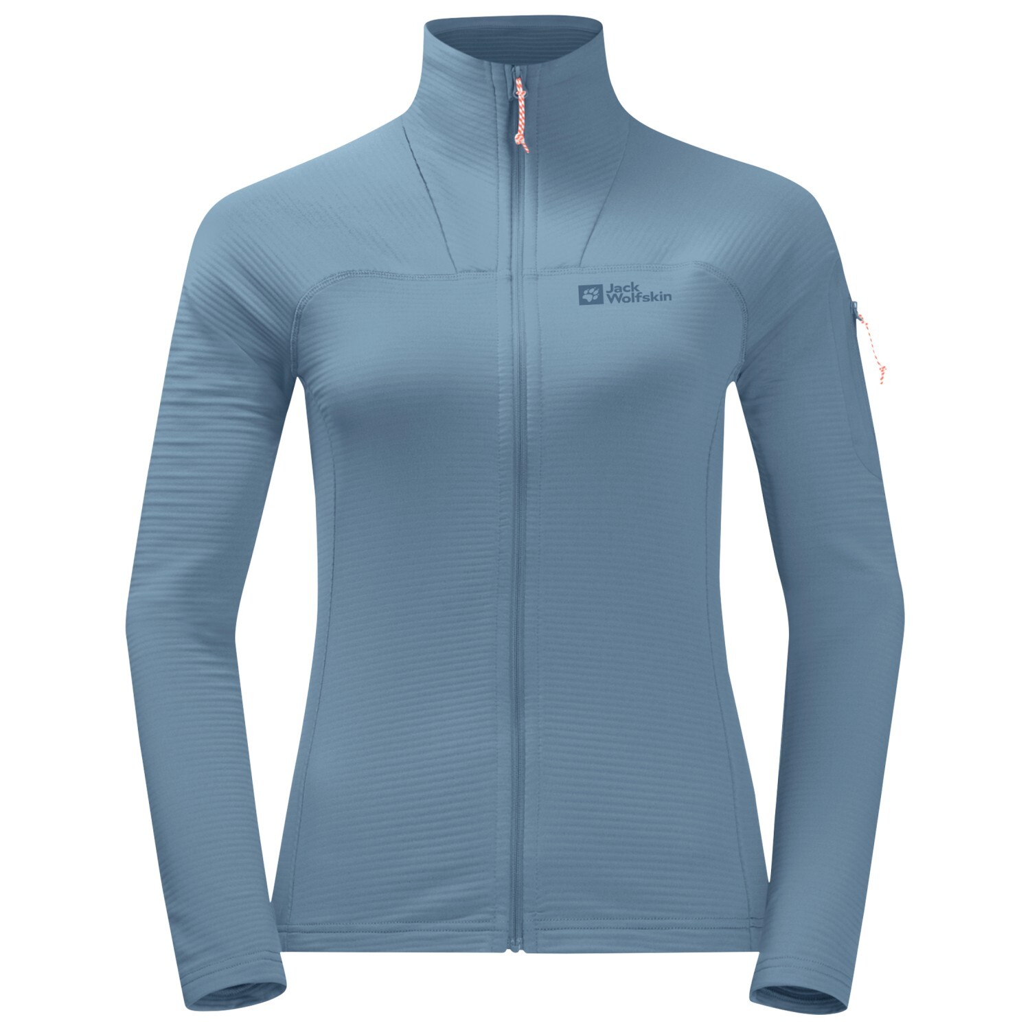 

Флисовая жилетка Jack Wolfskin Women's Prelight Full Zip, цвет Elemental Blue