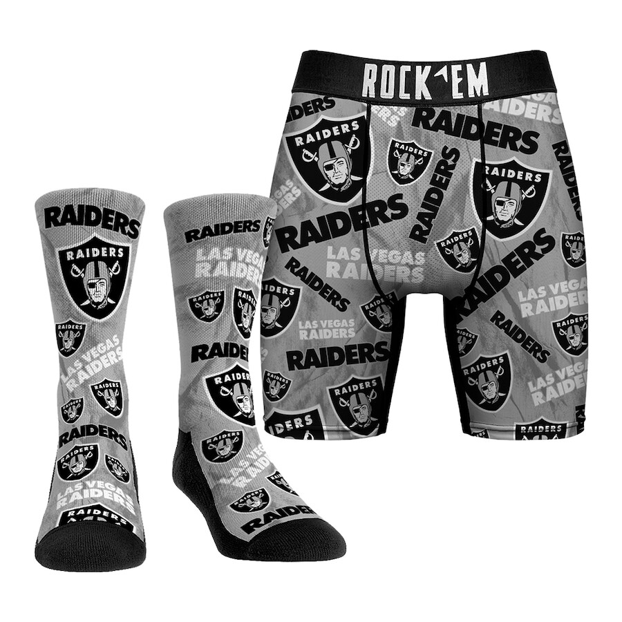 

Носки Rock Em Socks Las Vegas Raiders
