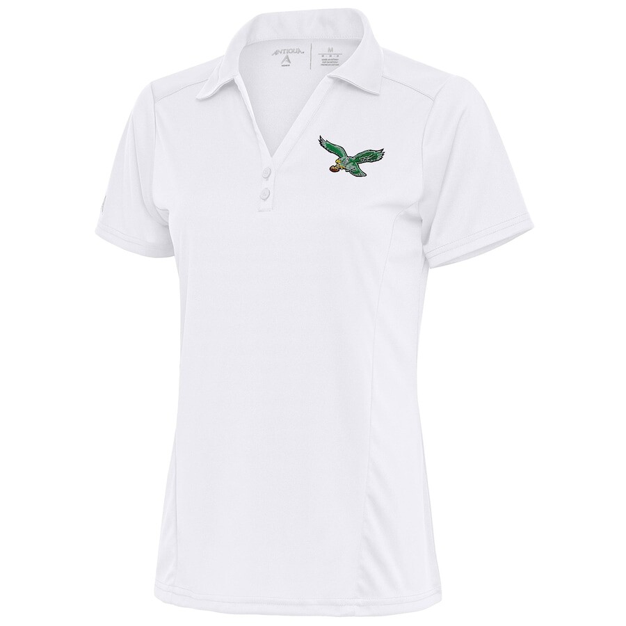 

Поло с коротким рукавом Antigua Philadelphia Eagles, белый