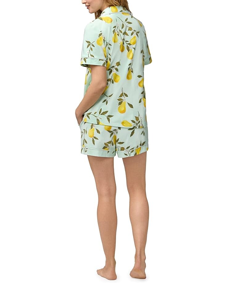 

Пижамный комплект Bedhead PJs Short Sleeve Shorty Set, цвет Pear Tree