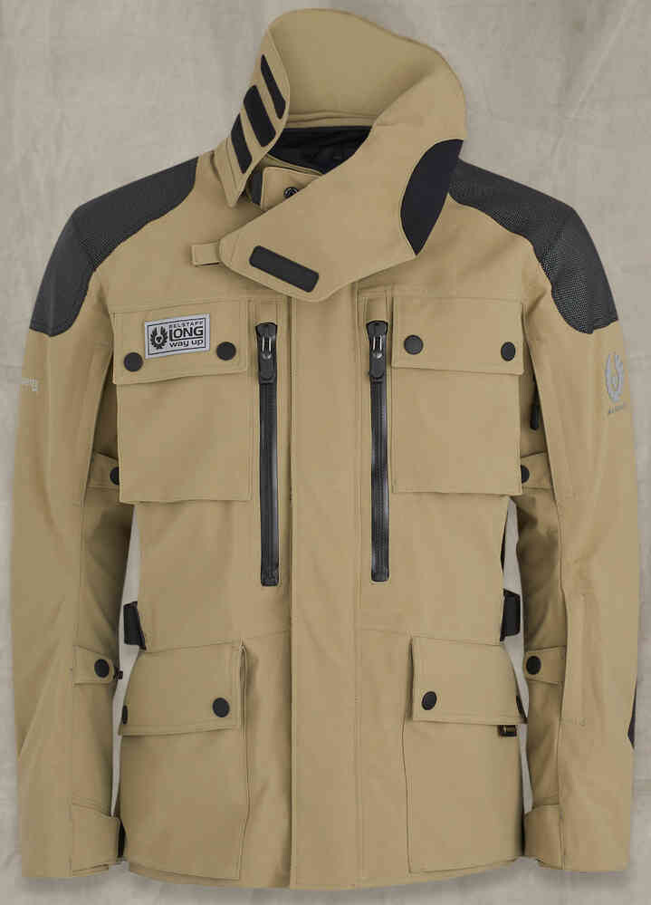 

Текстильная куртка Long Way Up Motorrad Belstaff, песочный/черный