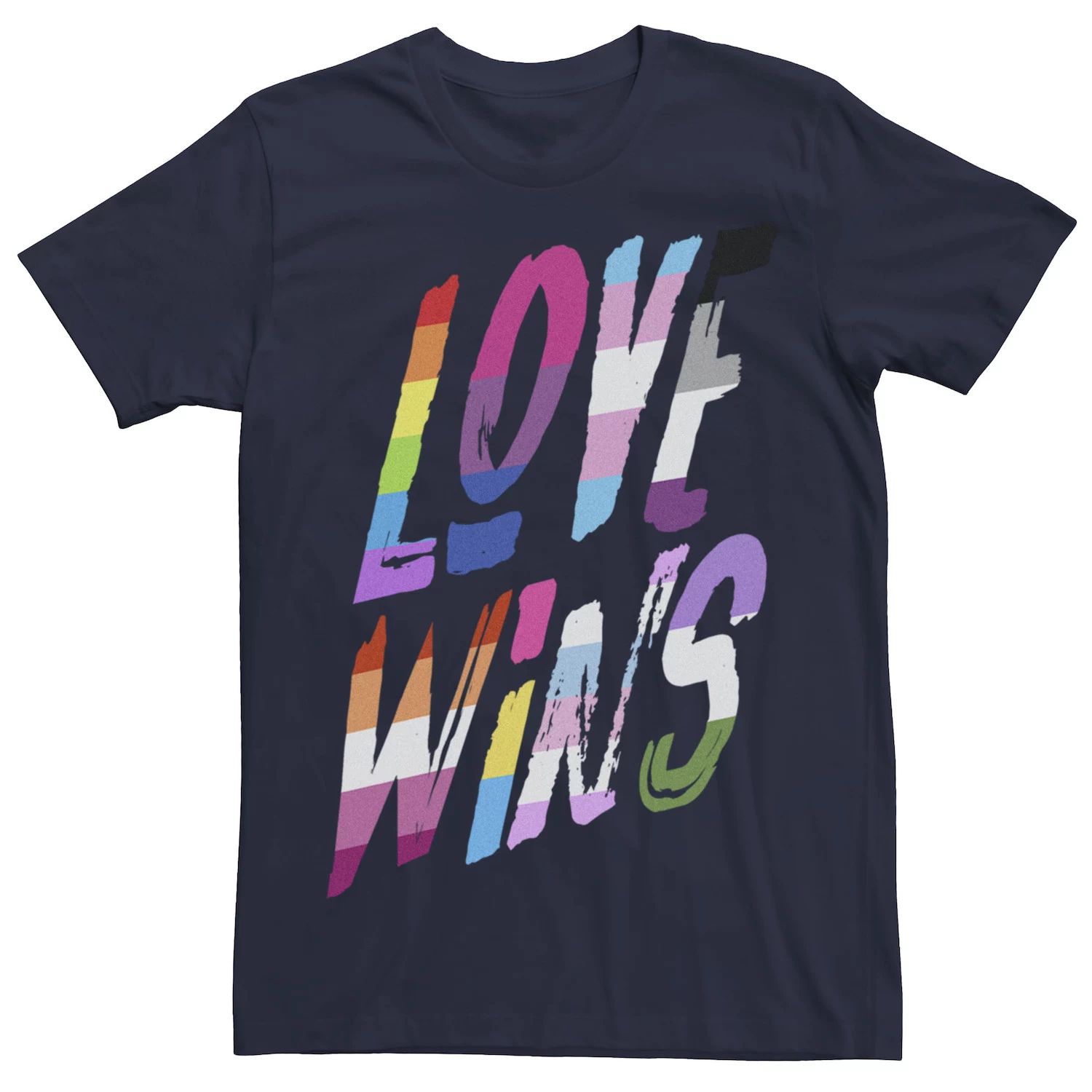 Мужская футболка Winning Love Pride Licensed Character