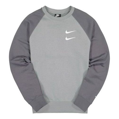 Толстовка Men's Nike Casual Round Neck Long Sleeves Gray, серый