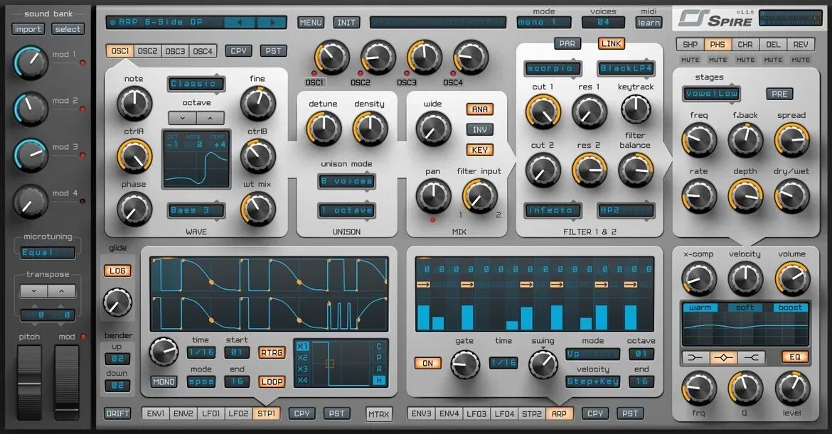 

Подключаемый модуль синтезатора Reveal Sound Spire