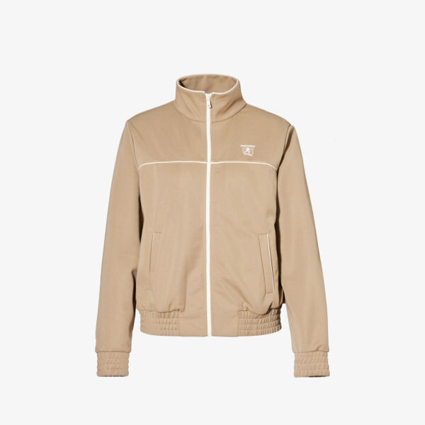

Тканая куртка свободного кроя с логотипом Runner Sporty & Rich, белый