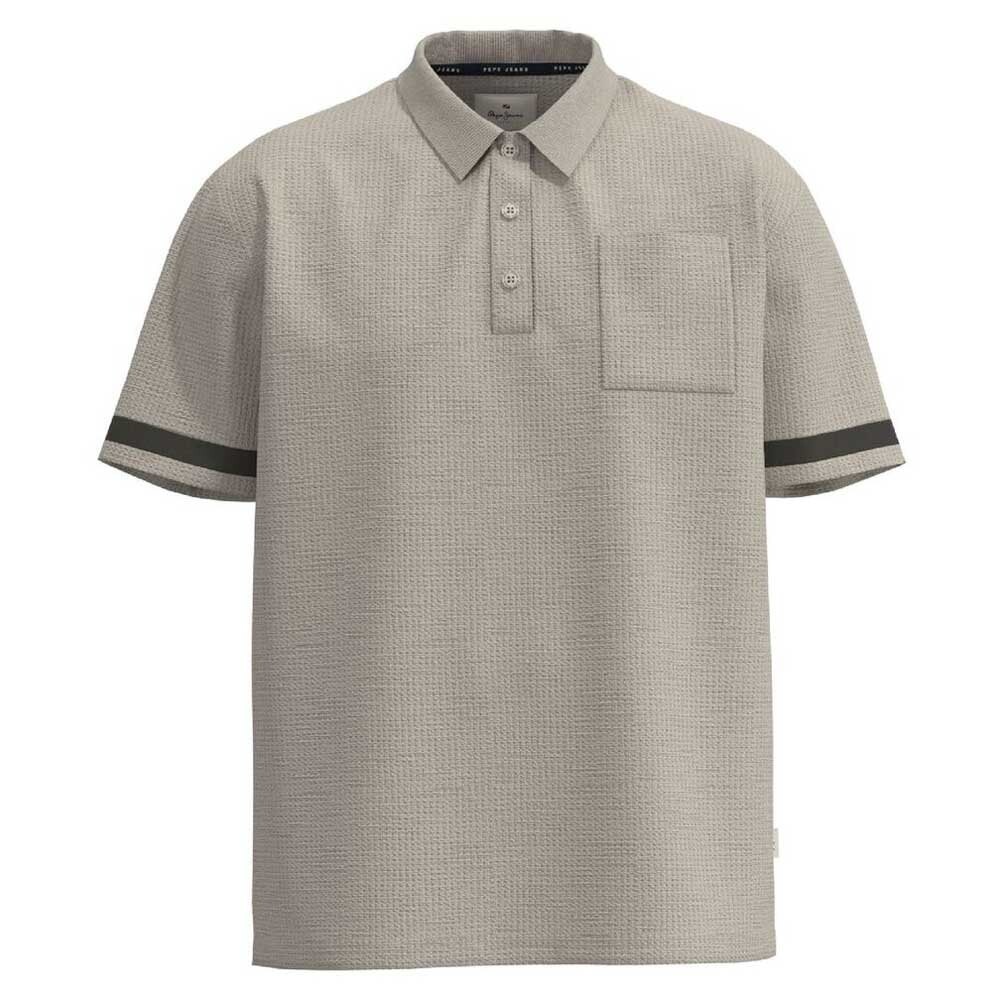 

Поло Pepe Jeans Lampton, серый