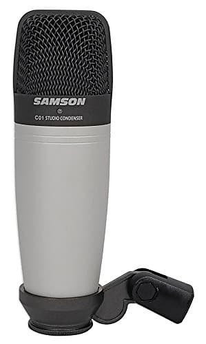 

Конденсаторный микрофон Samson C01 Large Diaphragm Cardioid Condenser Microphone