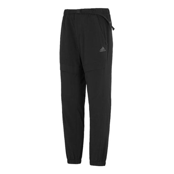 Спортивные штаны Men's adidas Solid Color Bundle Feet Woven Casual Sports Pants/Trousers/Joggers Black, мультиколор