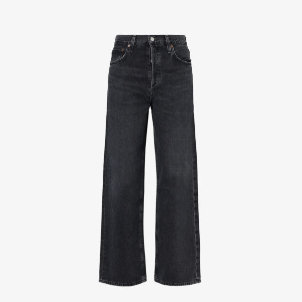 Широкие джинсы Baggy из переработанного хлопка Agolde, цвет paradox черные брюки иерихон agolde