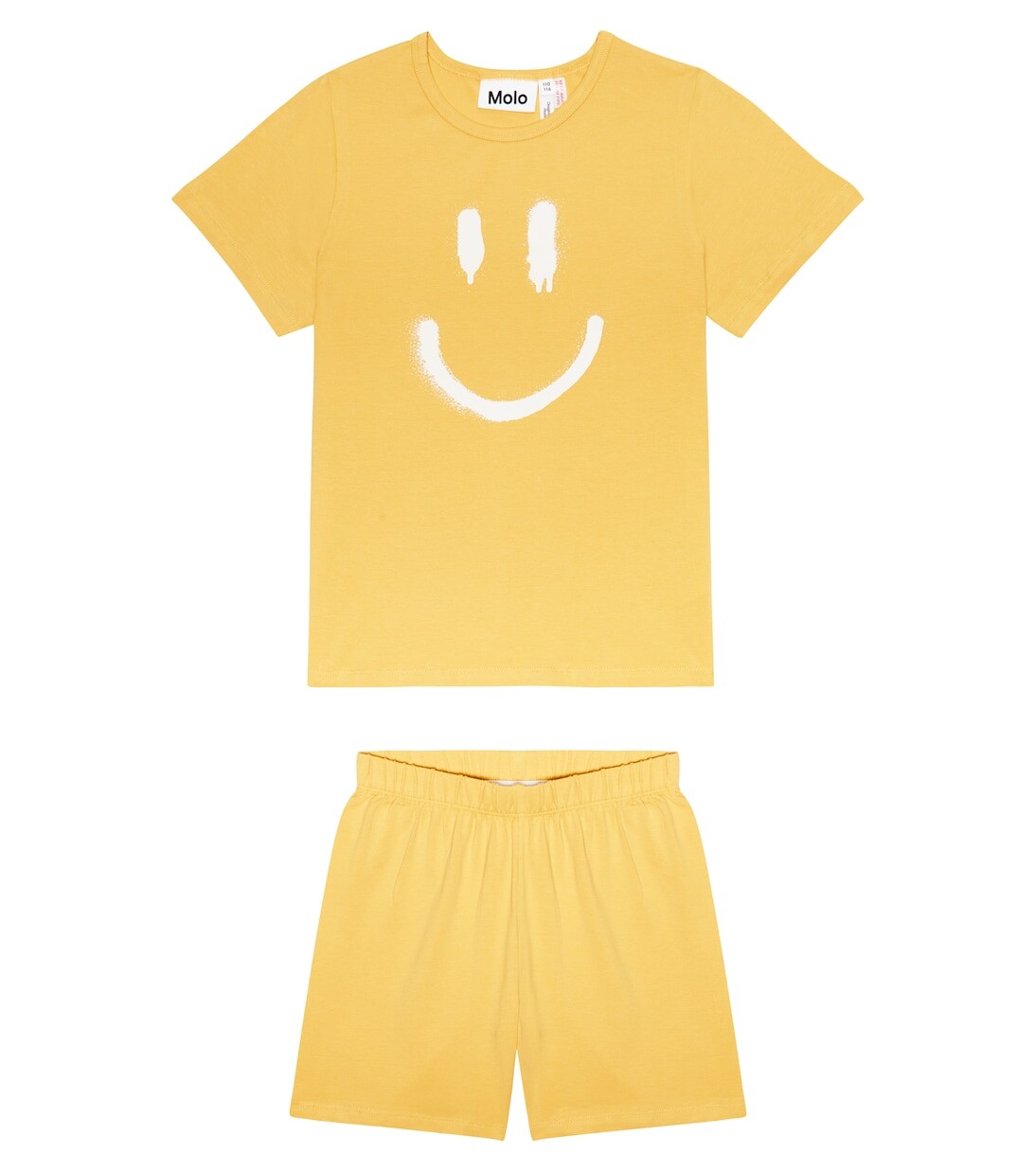 

Пижама luvis из хлопкового джерси Molo, желтый