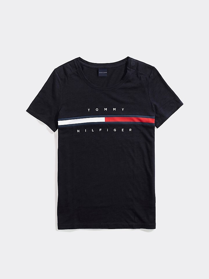 

Фирменная полосатая футболка Tommy Adaptive