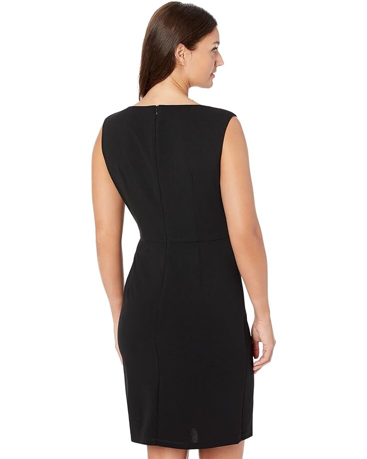 

Платье Donna Morgan Petite Mini Dress with Twist At Waist, черный