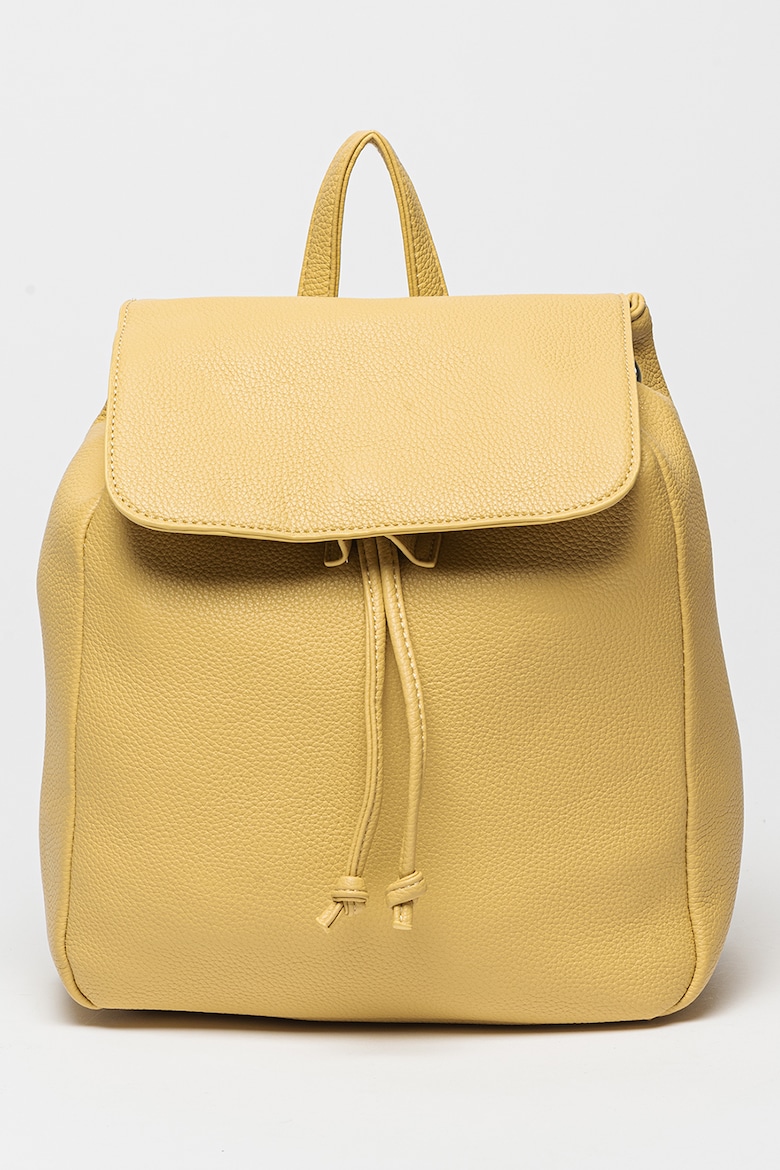 Рюкзак из экокожи с кепкой Francesca Rossi, желтый рюкзак из экокожи с кепкой francesca rossi фуксия