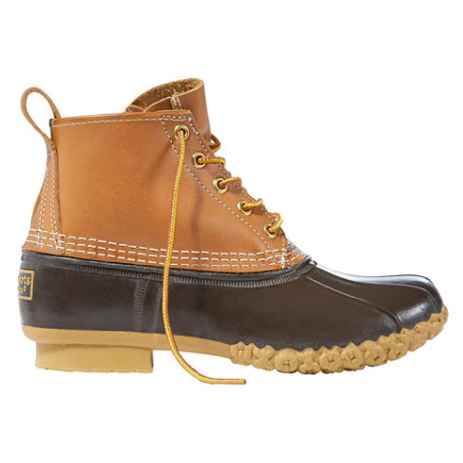 кроссовки dirigo trail sneaker boot water resistant l l bean черный Повседневные ботинки L L Bean Women's 6'' Bean Boot, цвет Tan/Brown