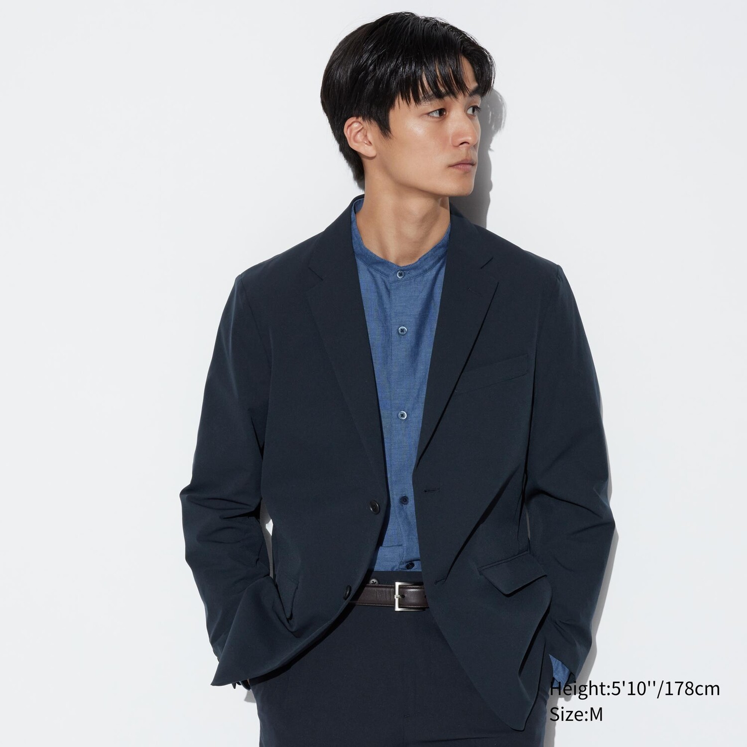 

Американский аирсенс UNIQLO, темно-синий