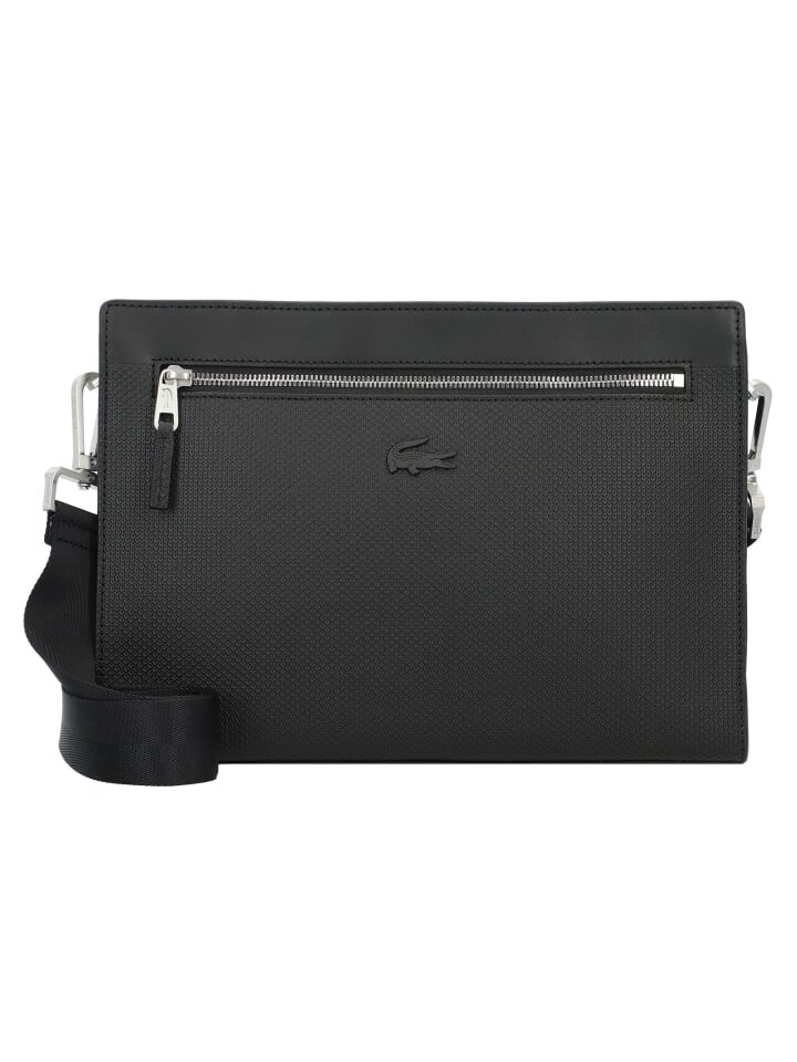 

Сумка через плечо Lacoste Leder 30 cm, цвет noir