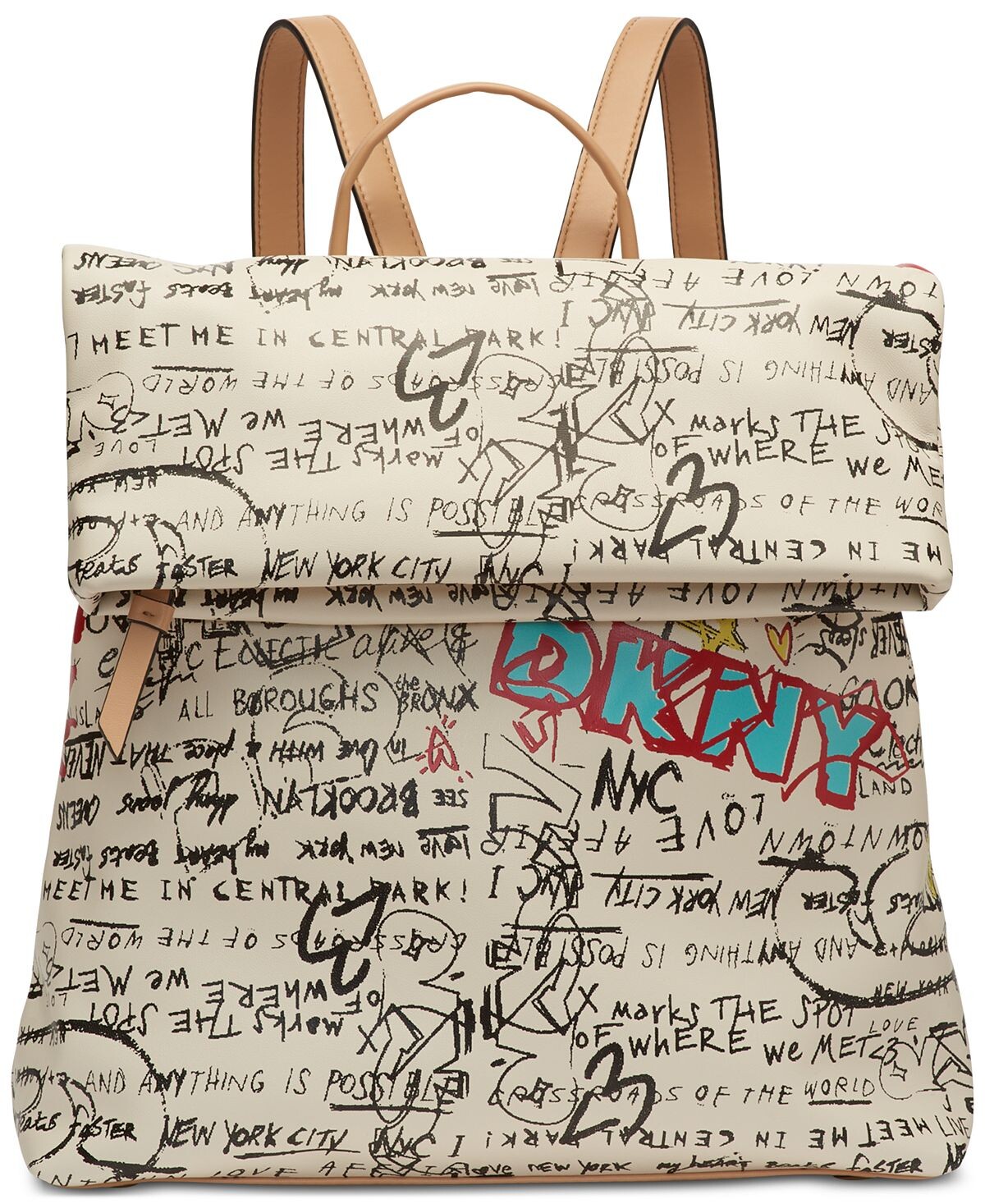 

Складной рюкзак Tilly Graffiti DKNY