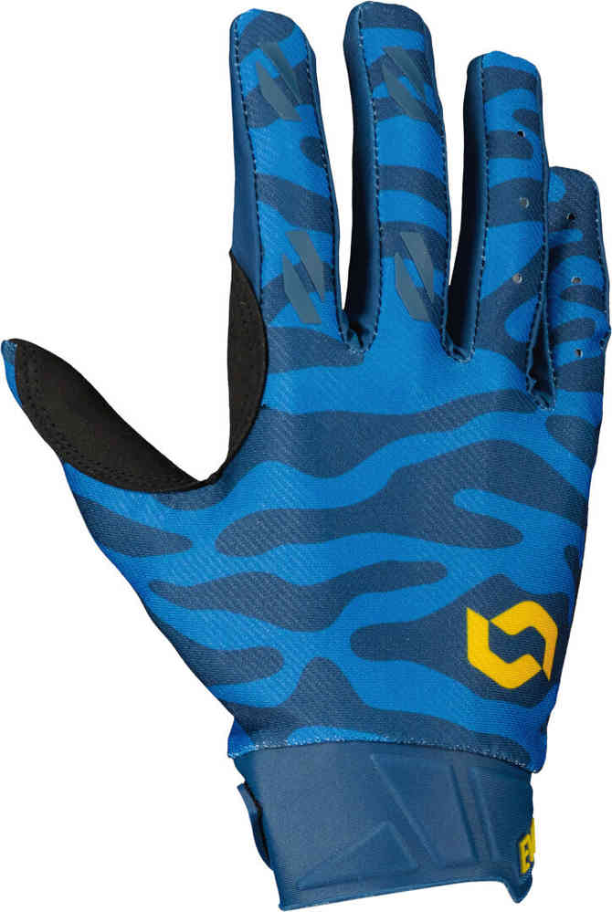 цена Evo Fury Темно-синие/голубые перчатки для мотокросса Scott